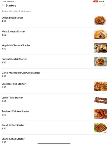 App screenshot