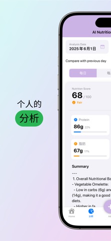 Platera - AI营养追踪器 screenshot