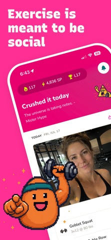 Swolemates - Fit with friends screenshot