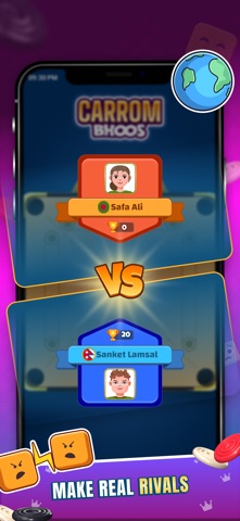 Carrom Board by Bhoos screenshot