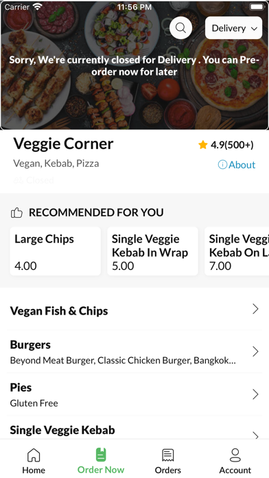 Veggie Corner Screenshot