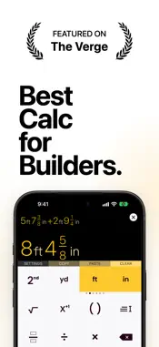Construction Calculator screenshot 1