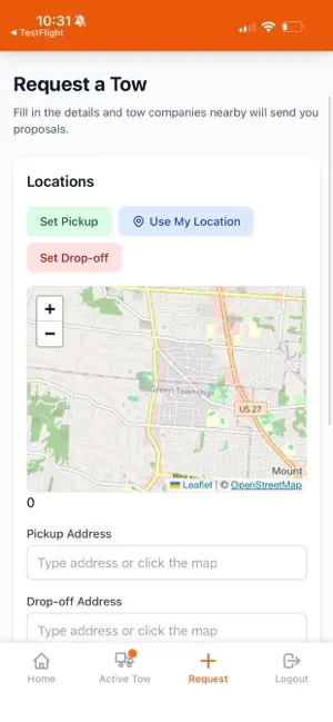 Quick Tow Go screenshot 1