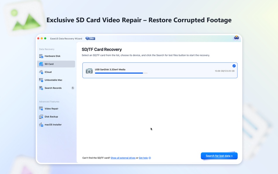 #5. EaseUS Data Recovery Wizard (macOS) 게시자: EaseUS Software