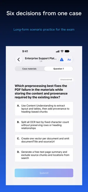 AI-103 Exam Prep screenshot 4