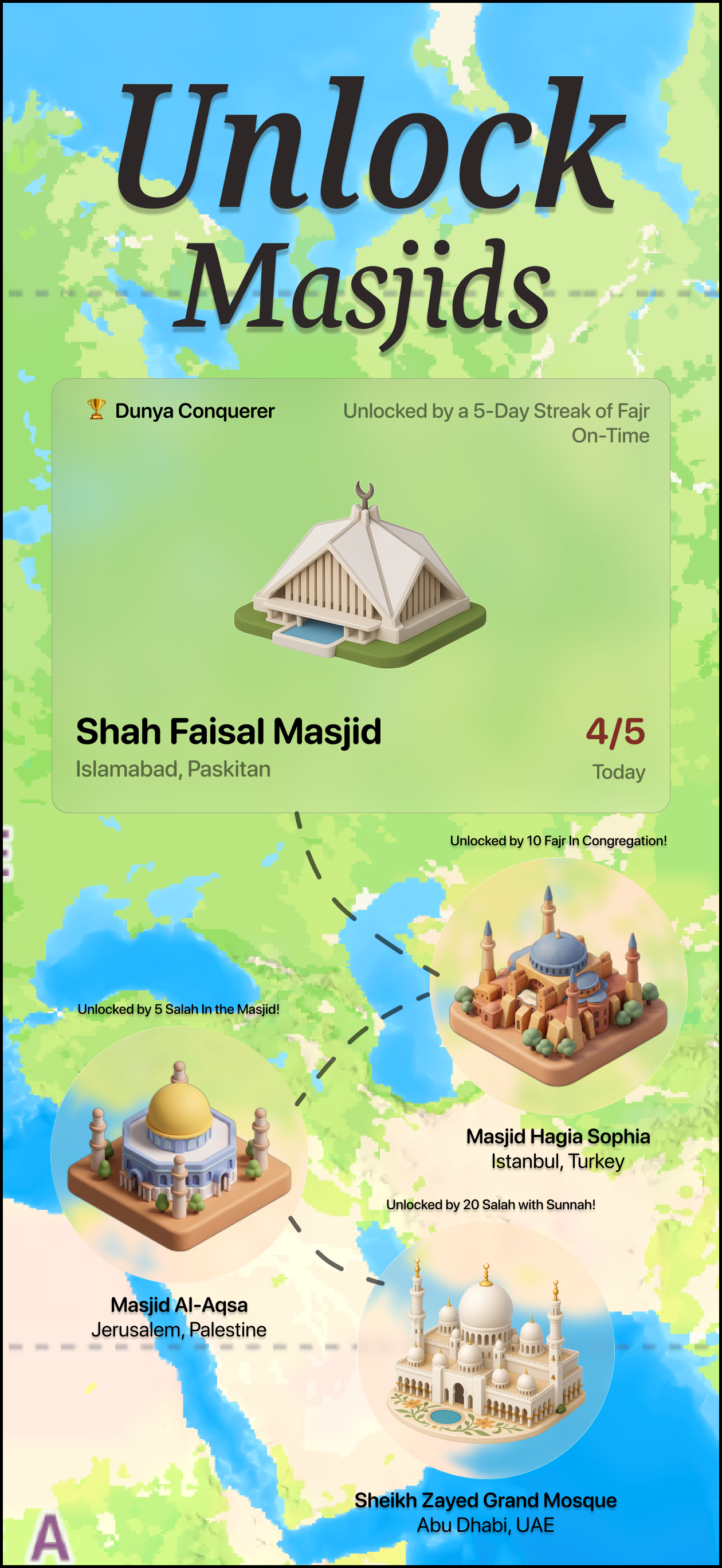 Sujood: Daily Salah Tracker screenshot 5