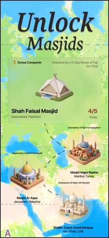 Sujood: Daily Salah Tracker iPhone screenshot