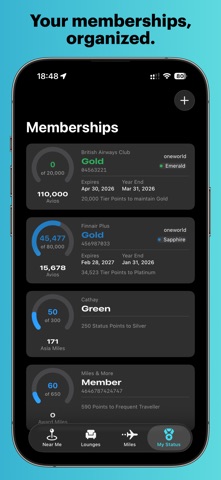 FrequentFlyer: Maximize Points screenshot