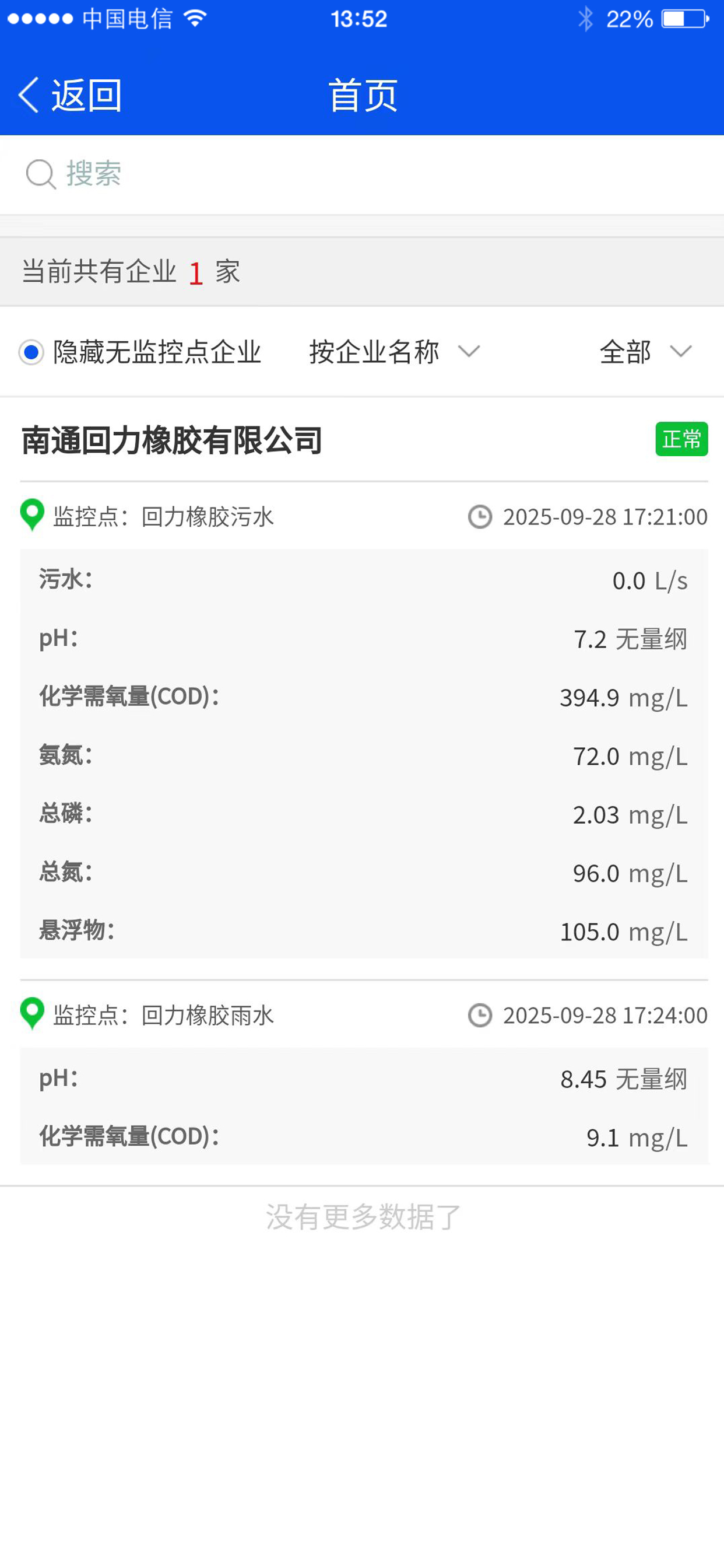 环境监测预警 screenshot 2