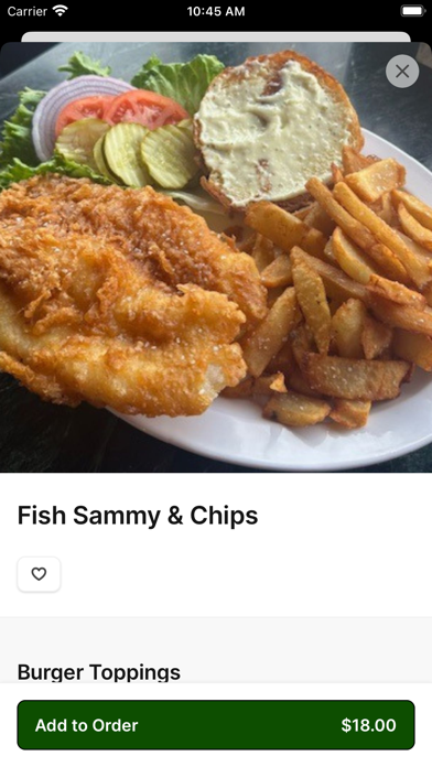 The Anchor To Go iPhone screenshot 4 - Food & Drink app