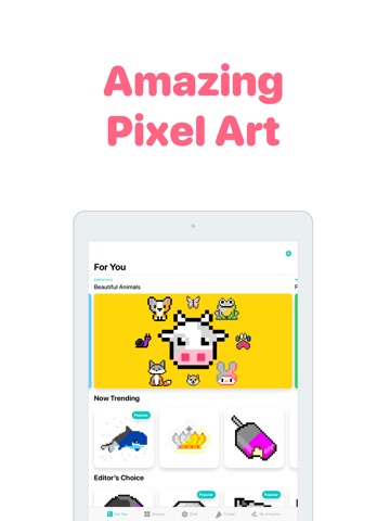 Pixel Me - Colour by Numbers iPad screenshot