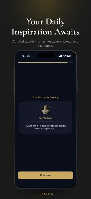 Lumen - Daily Wisdom Quotes screenshot 3