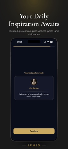 Lumen - Daily Wisdom Quotes Screenshot 3 of 5