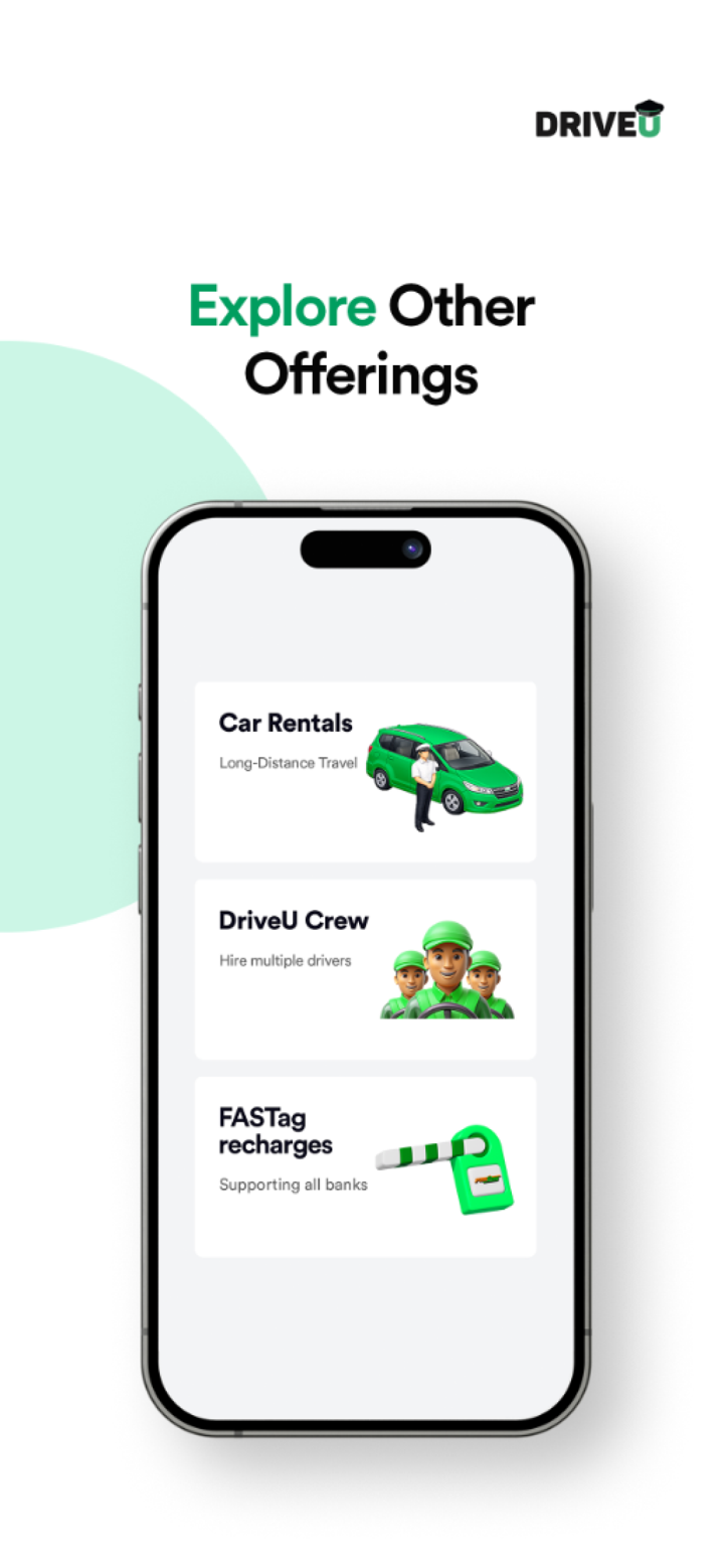 DriveU: Hire Driver for Car screenshot 8