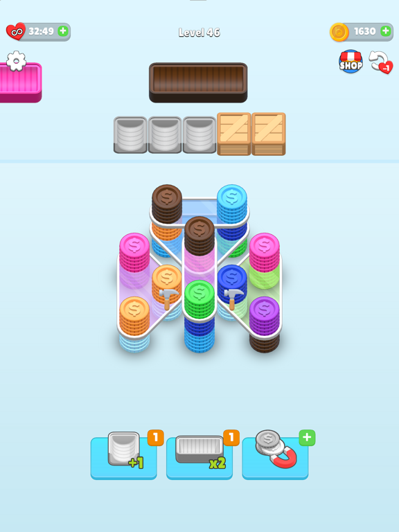 Coin Pile 3D iPad screenshot 6 - Games app