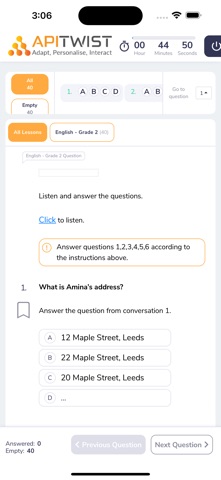 ApiTwist Exam Screenshot 4 of 4