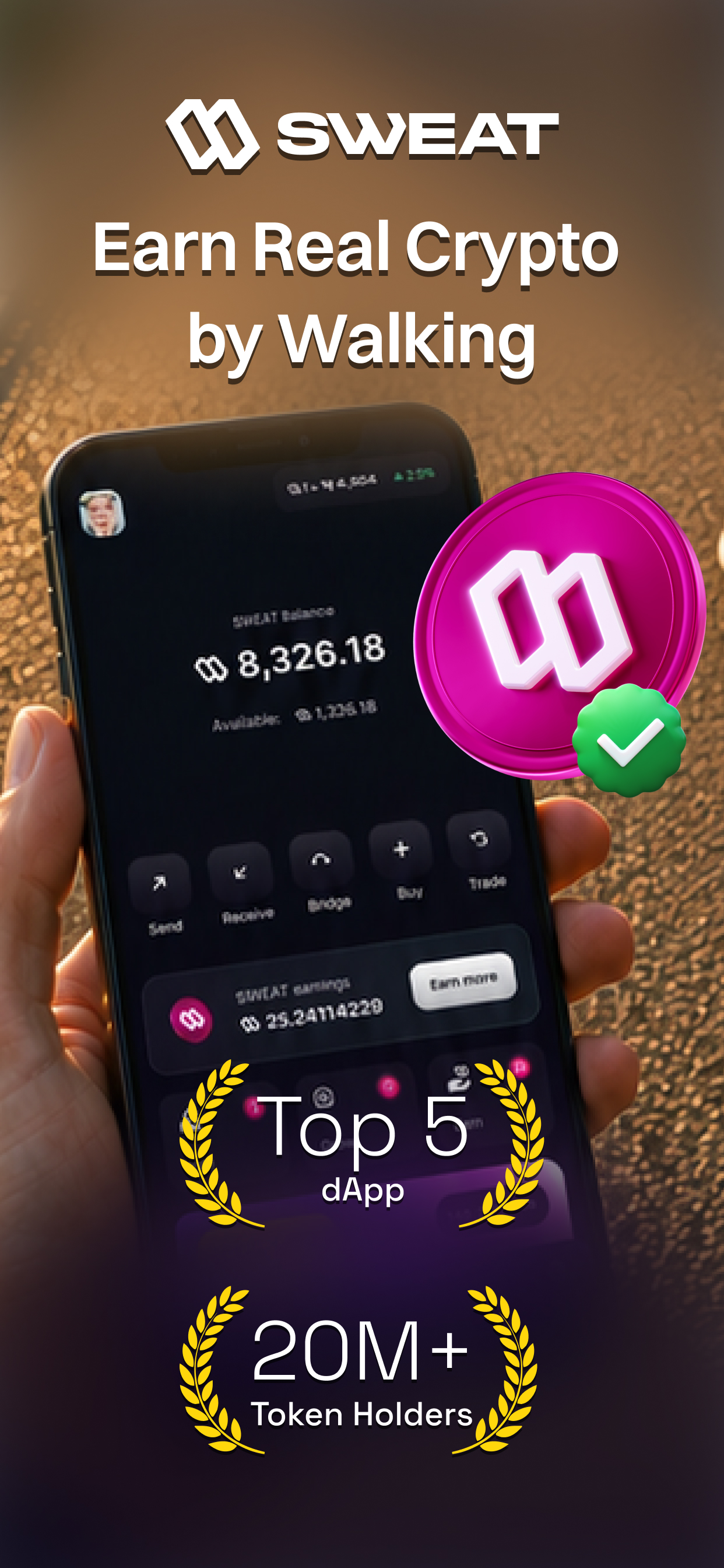 Sweat Wallet: Walk Into Crypto