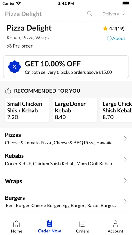 Pizza Delight Pontypridd