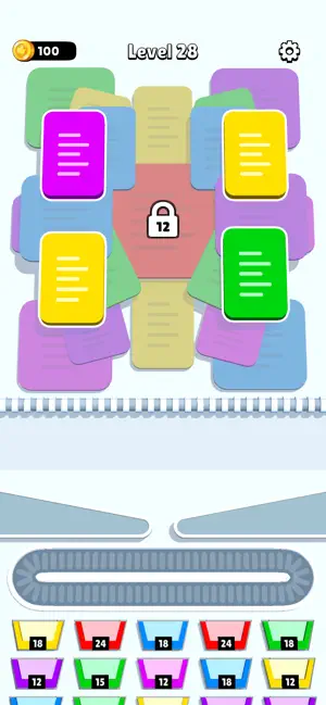 Paper Shred: Color Puzzle screenshot 3