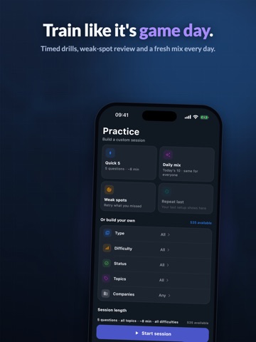 Coding Interview — Algo Mind iPad screenshot