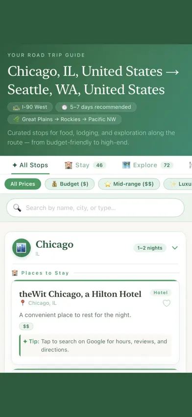 Roadtrip Muse screenshot 2