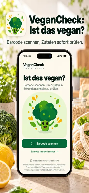 VeganCheck: Ist das vegan? screenshot 1 of 4