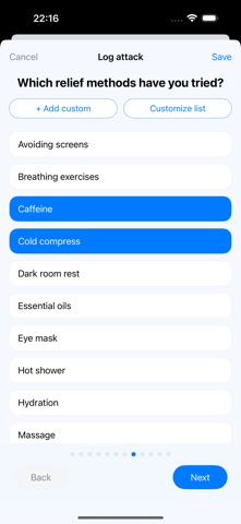 MigraineGuard Screenshot 6 of 8