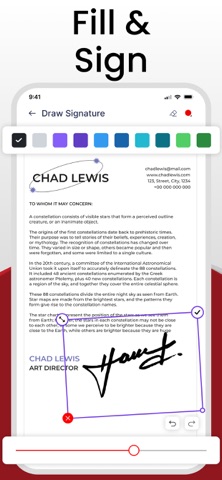 PDF Editor - Read, Fill & Edit iPhone screenshot