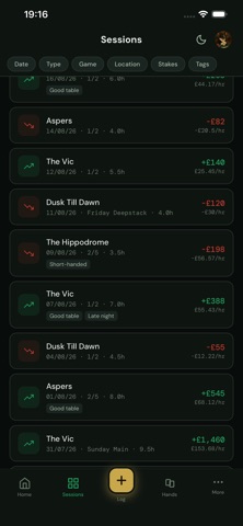 felt+ Poker Tracker Screenshot 6 of 8