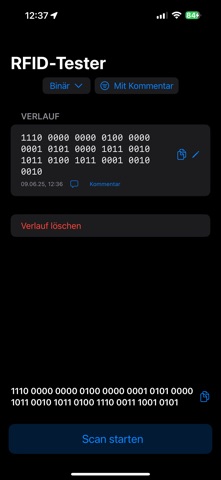 RfidAPP screenshot
