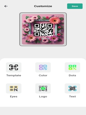 QR & Barcode Generator Scanner iPad screenshot