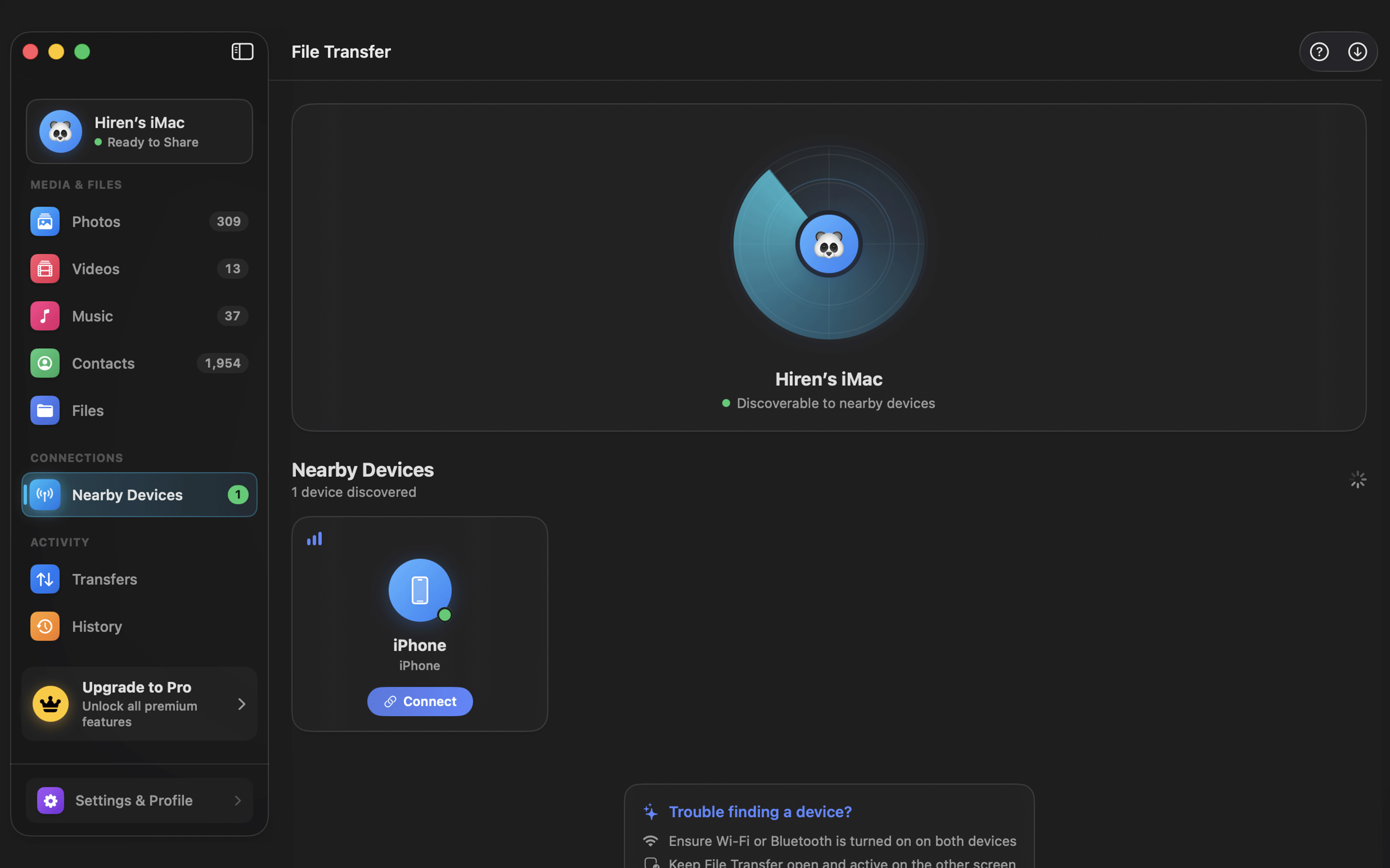 File transfer & Data Sharing screenshot 15