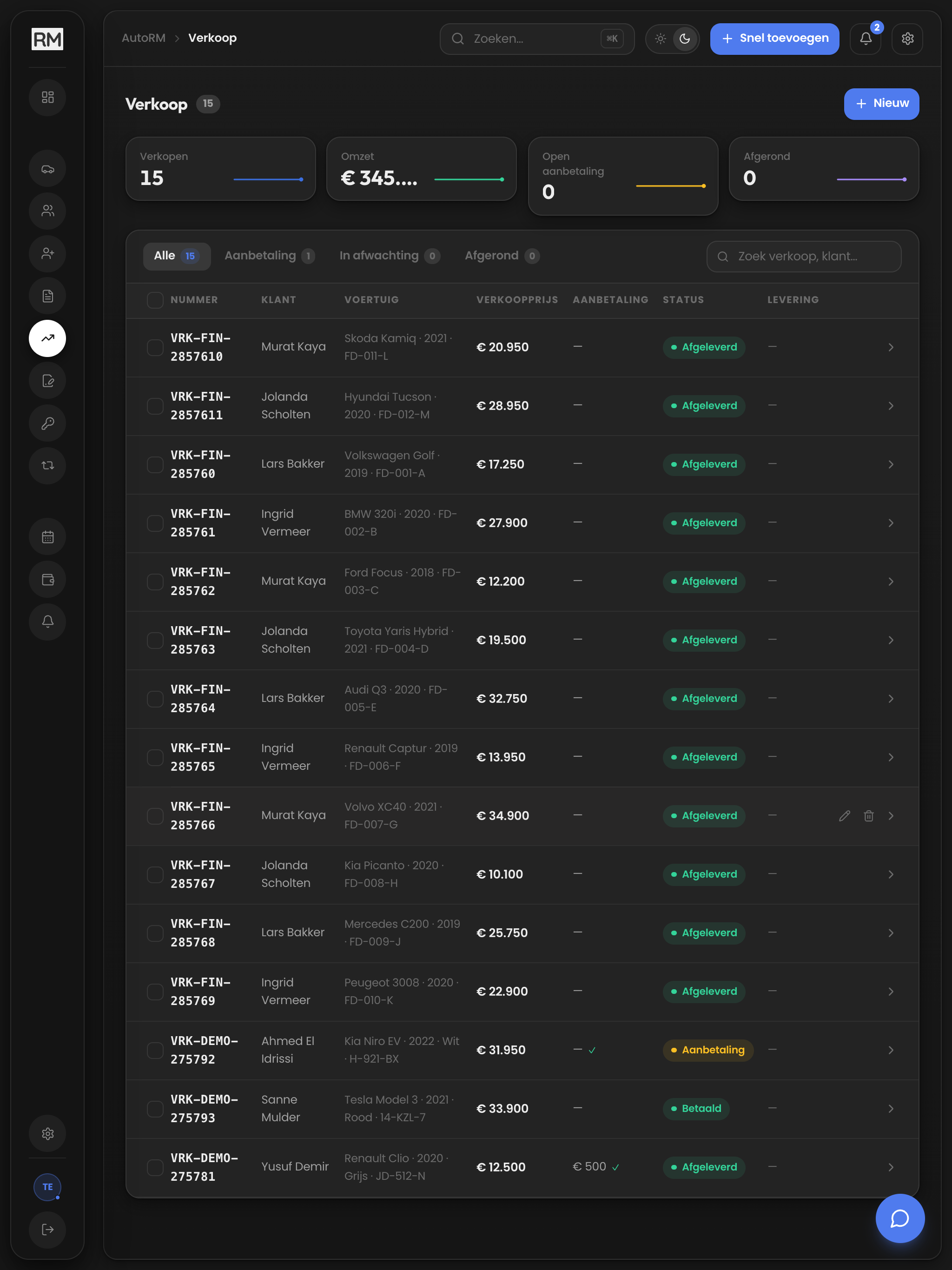 AutoRM screenshot 12