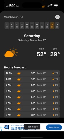 TripleClaw Weather Screenshot 3 of 4