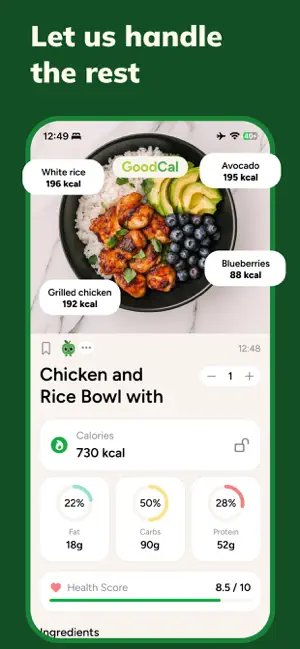 AI Calorie Counter: GoodCal screenshot 3