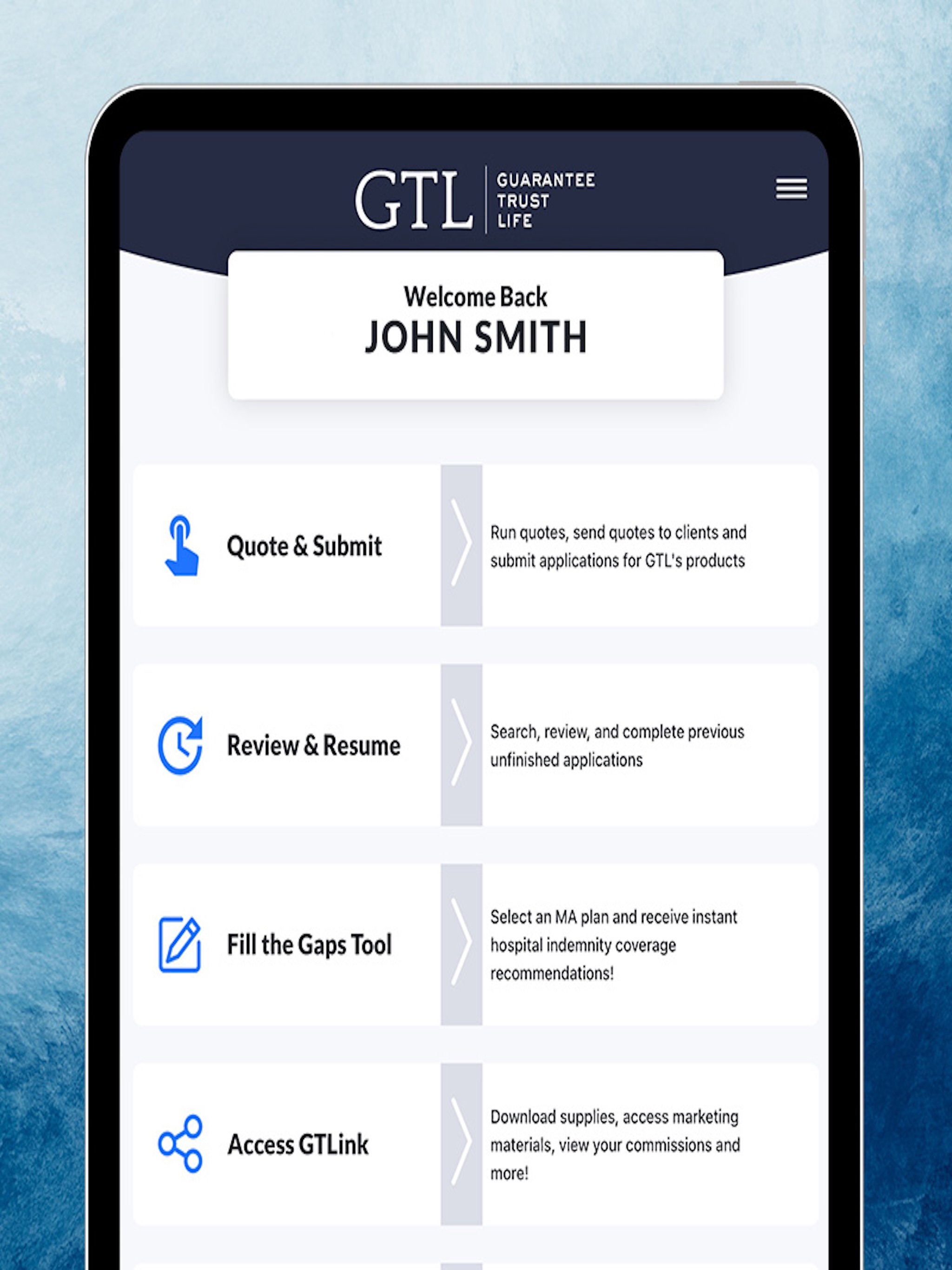 GTL E-App