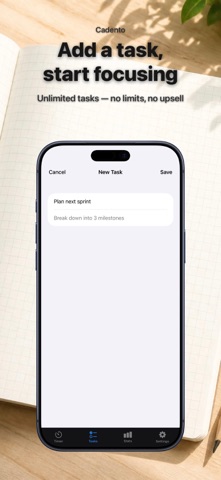 Cadento: Pomodoro Timer Screenshot 10 of 10