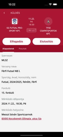 MeccsnApp screenshot