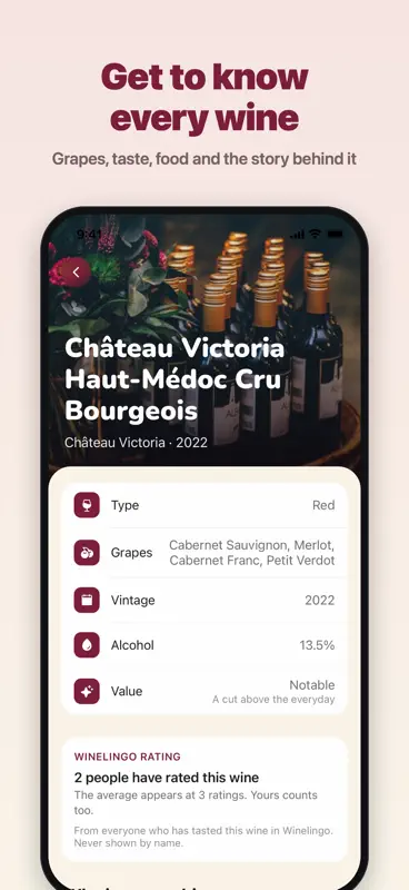 Winelingo: Wine Label Scanner screenshot 3 of 6