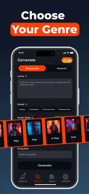 AI Song Generator - Rexa screenshot 3