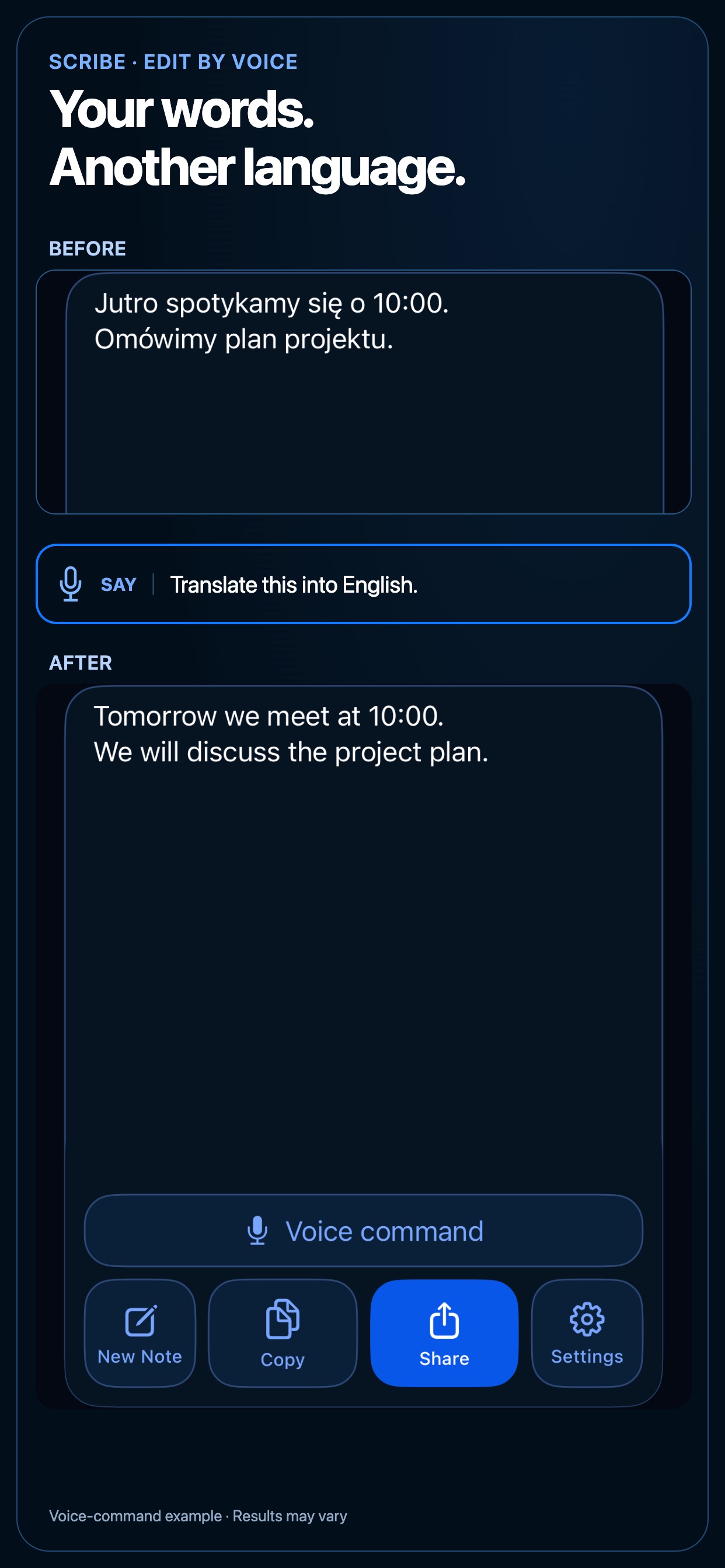 Screenshot 3 of PlainScribe