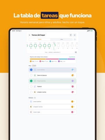 Homsy: Organizador del Hogar iPad screenshot 2