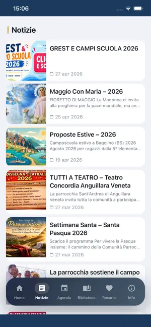 Parrocchia Anguillara Veneta screenshot 2