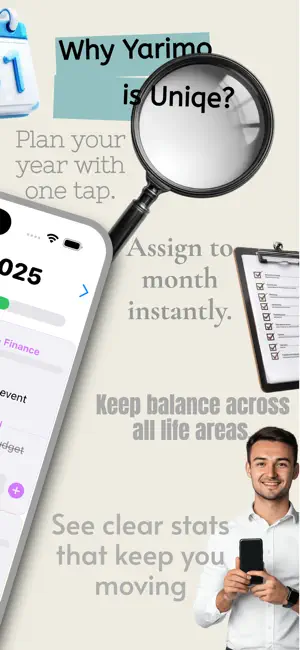 Yarimo - Goals & Habit Planner screenshot 2