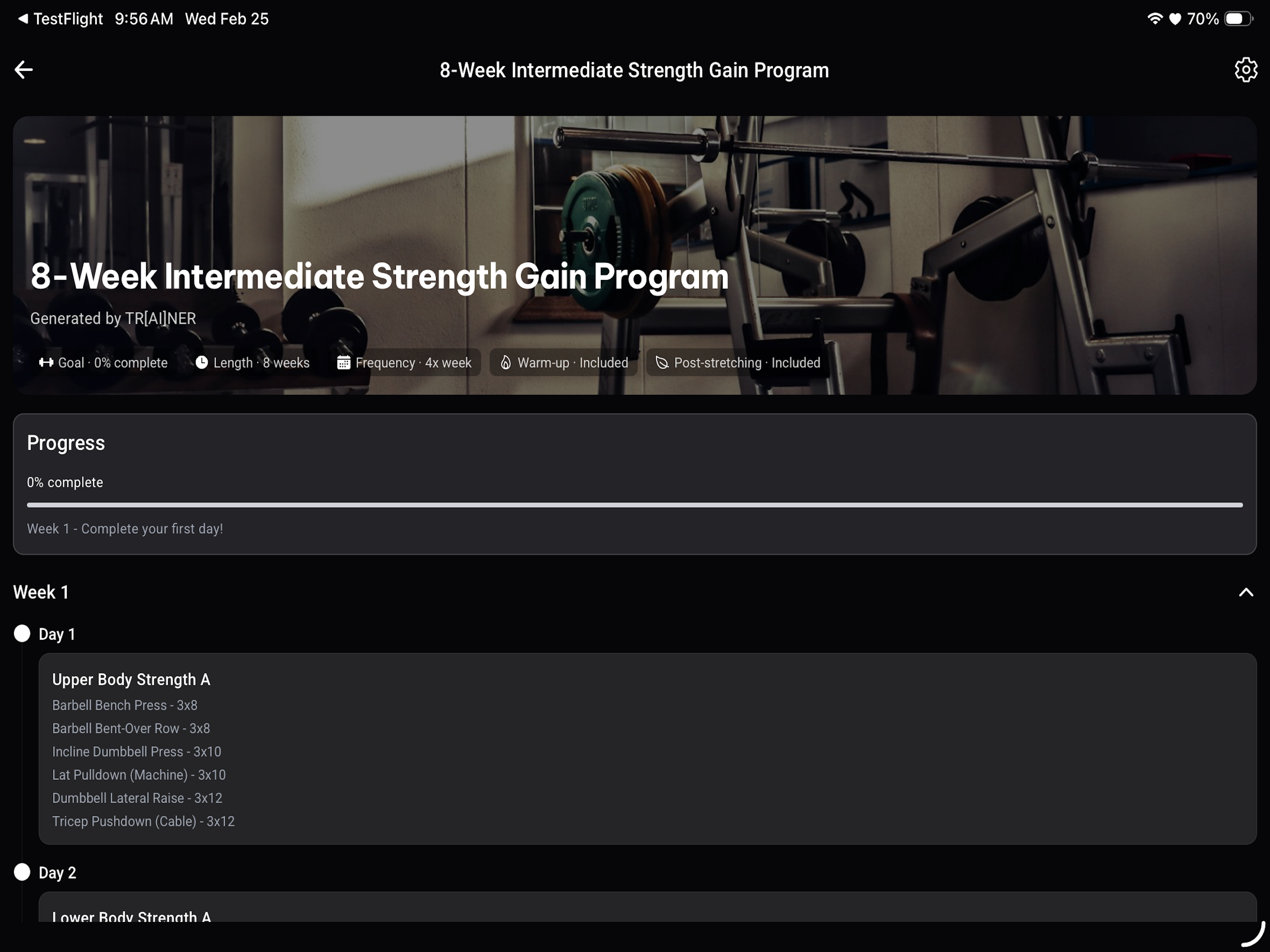 Element 26 Tr[Ai]ner Workout screenshot 10