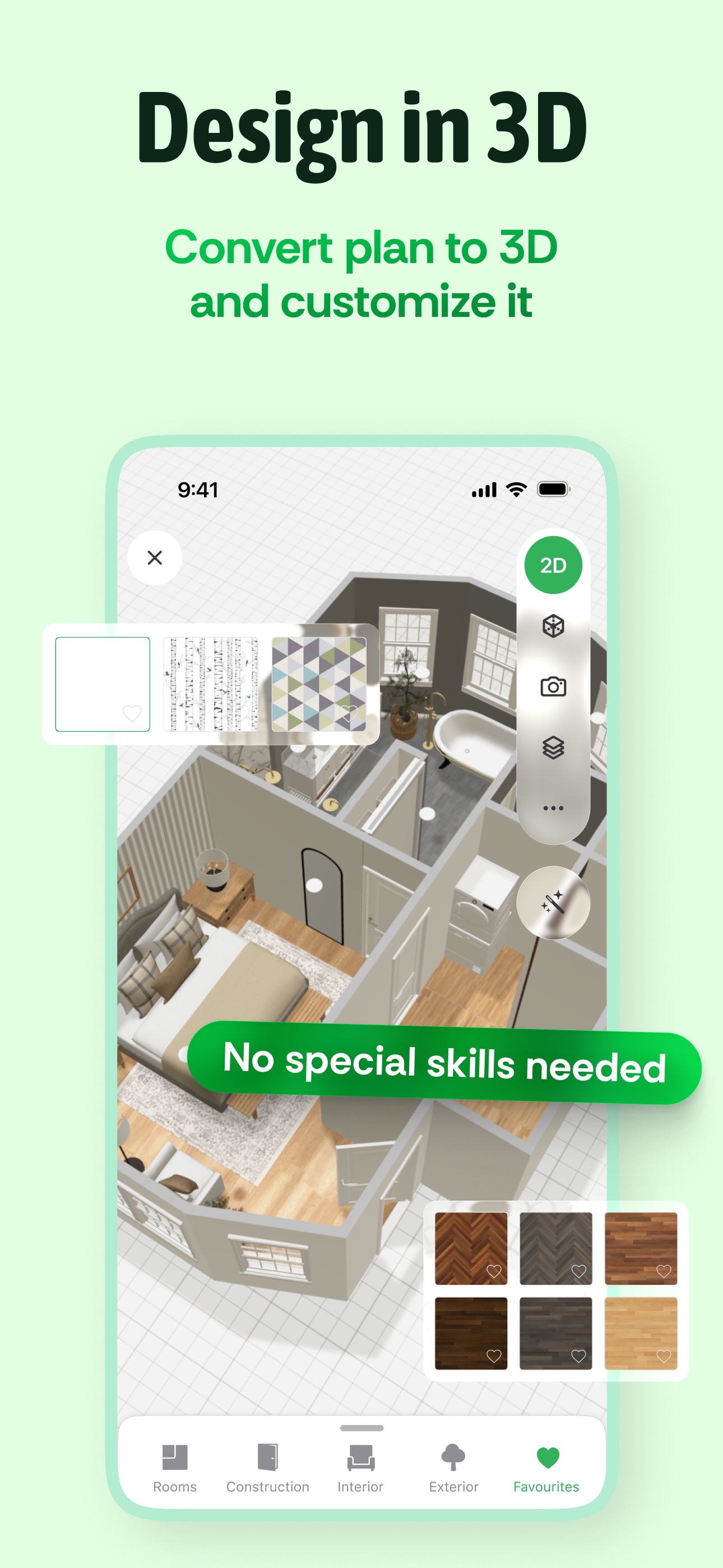 Screenshot 2 of Planner 5D: AI Home Design
