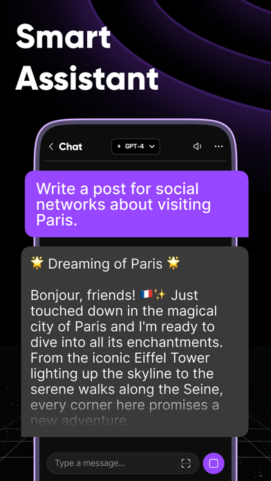 AI Chat Assistant - Chatomic Screenshot
