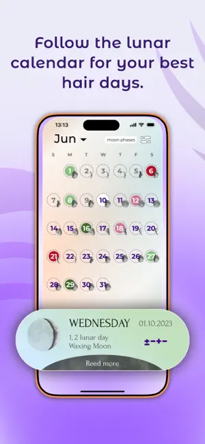 Lunar Haircut Calendar:AW screenshot 3