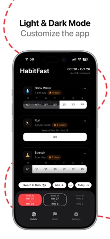 Habit Tracker - HabitFast Screenshot 4 of 5
