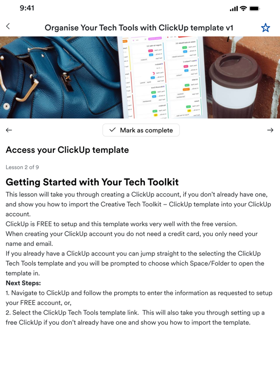 App screenshot